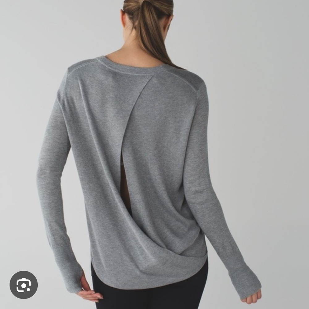 lululemon bring it backbend sweater 🩶